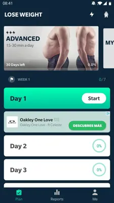 Lose Weight App for Men android App screenshot 2