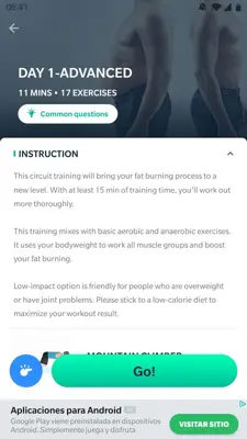 Lose Weight App for Men android App screenshot 3